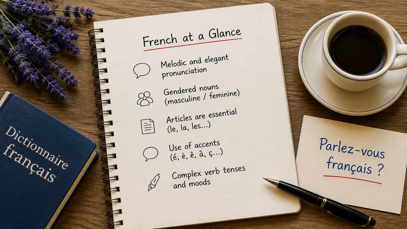 #1 Characteristics of the French Language